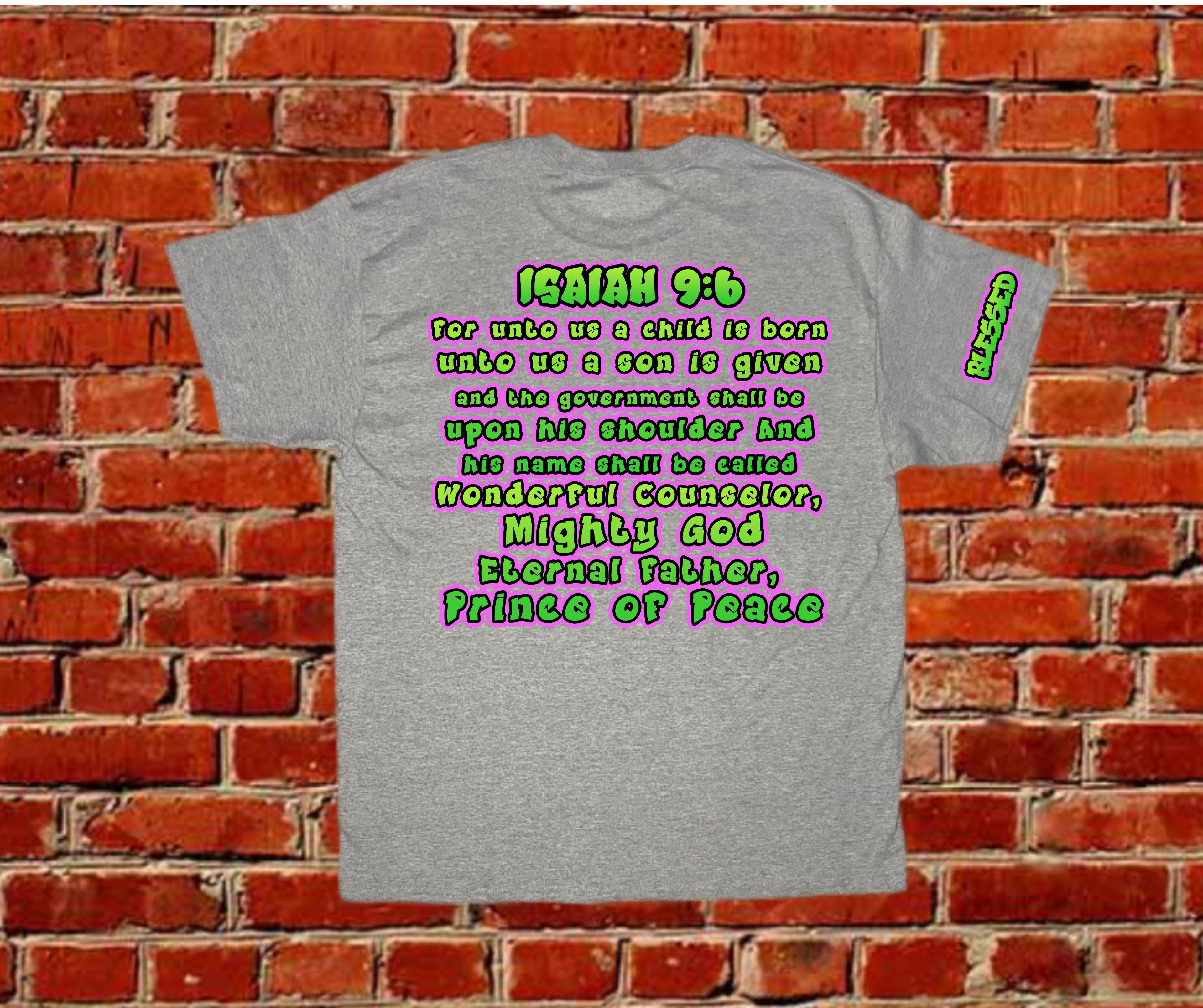 The Peace Prince of Nazareth Tee – Isaiah 9:6