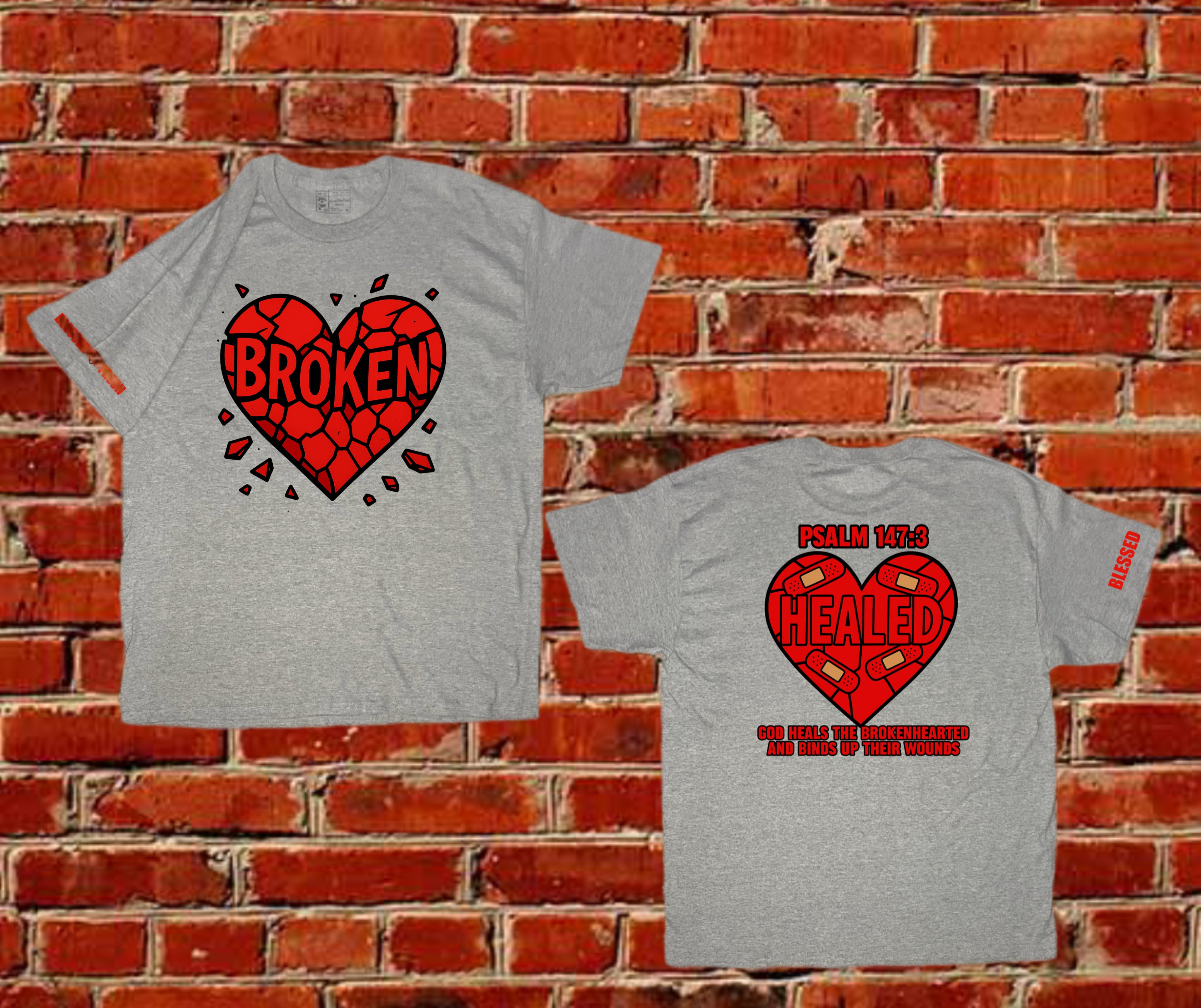 GOD HEALS THE BROKEN HEARTED