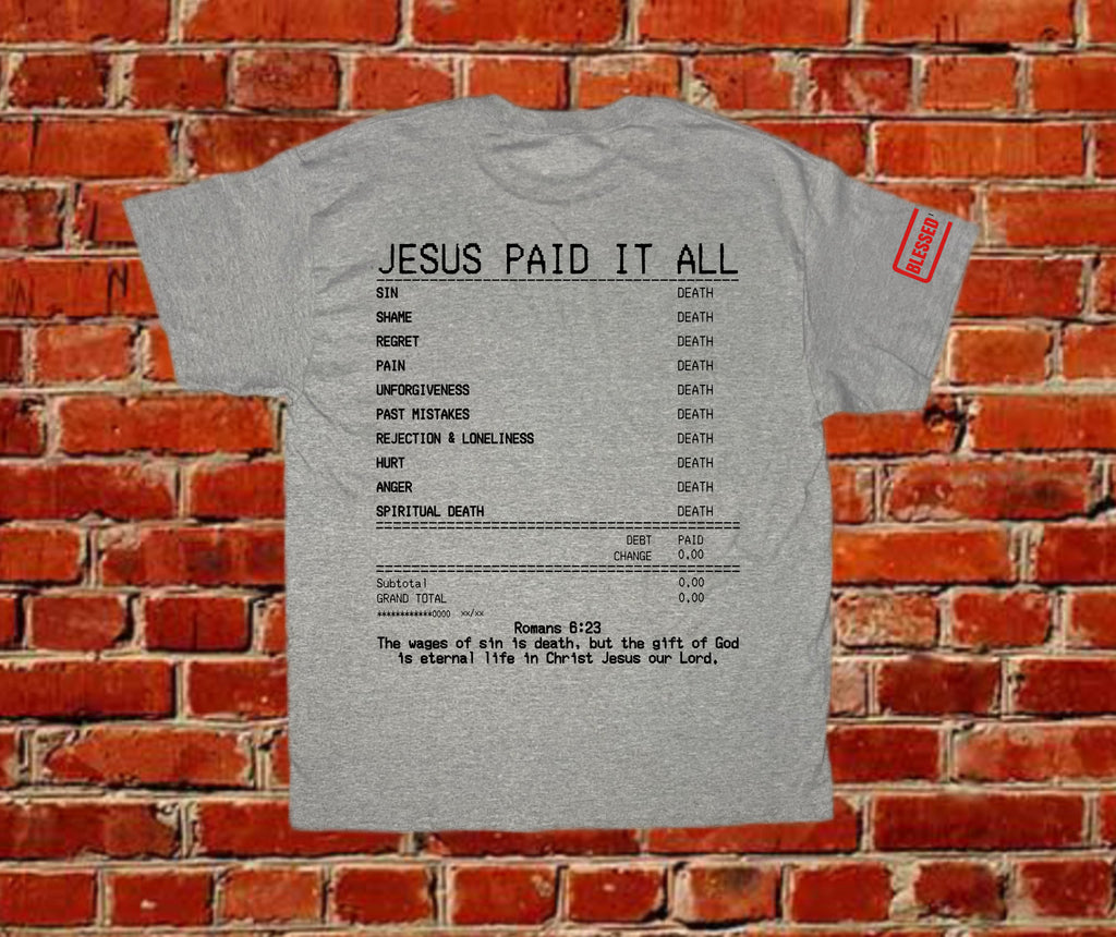 JESUS PAID IT ALL
