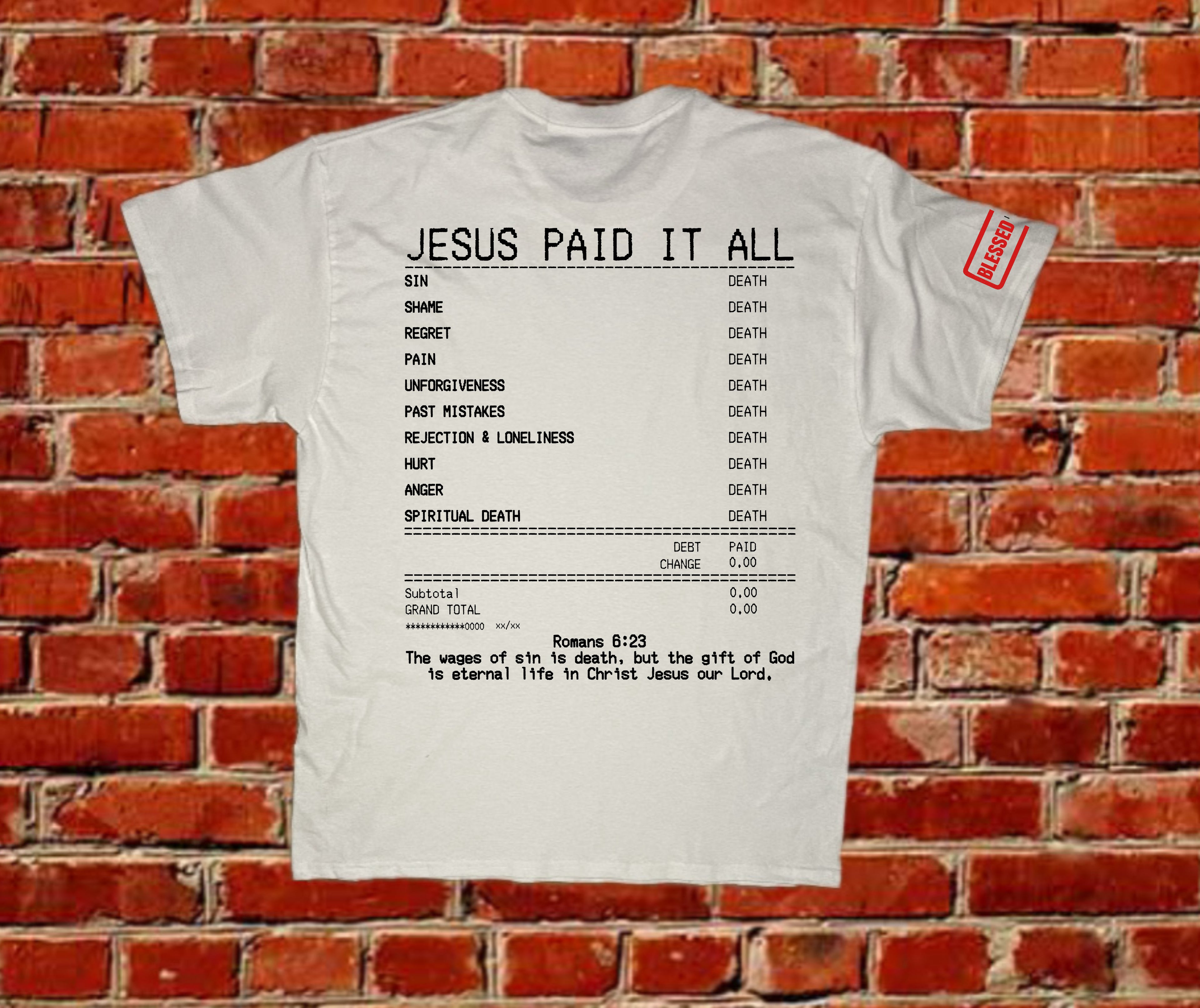 JESUS PAID IT ALL