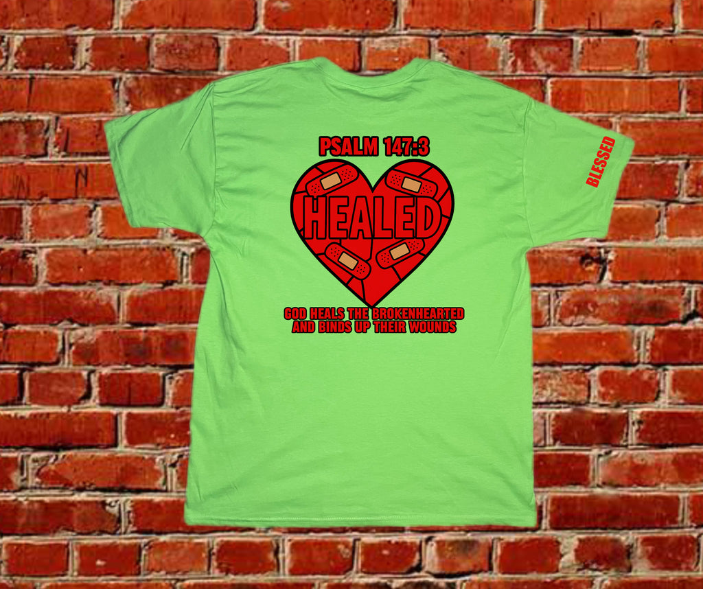 GOD HEALS THE BROKEN HEARTED