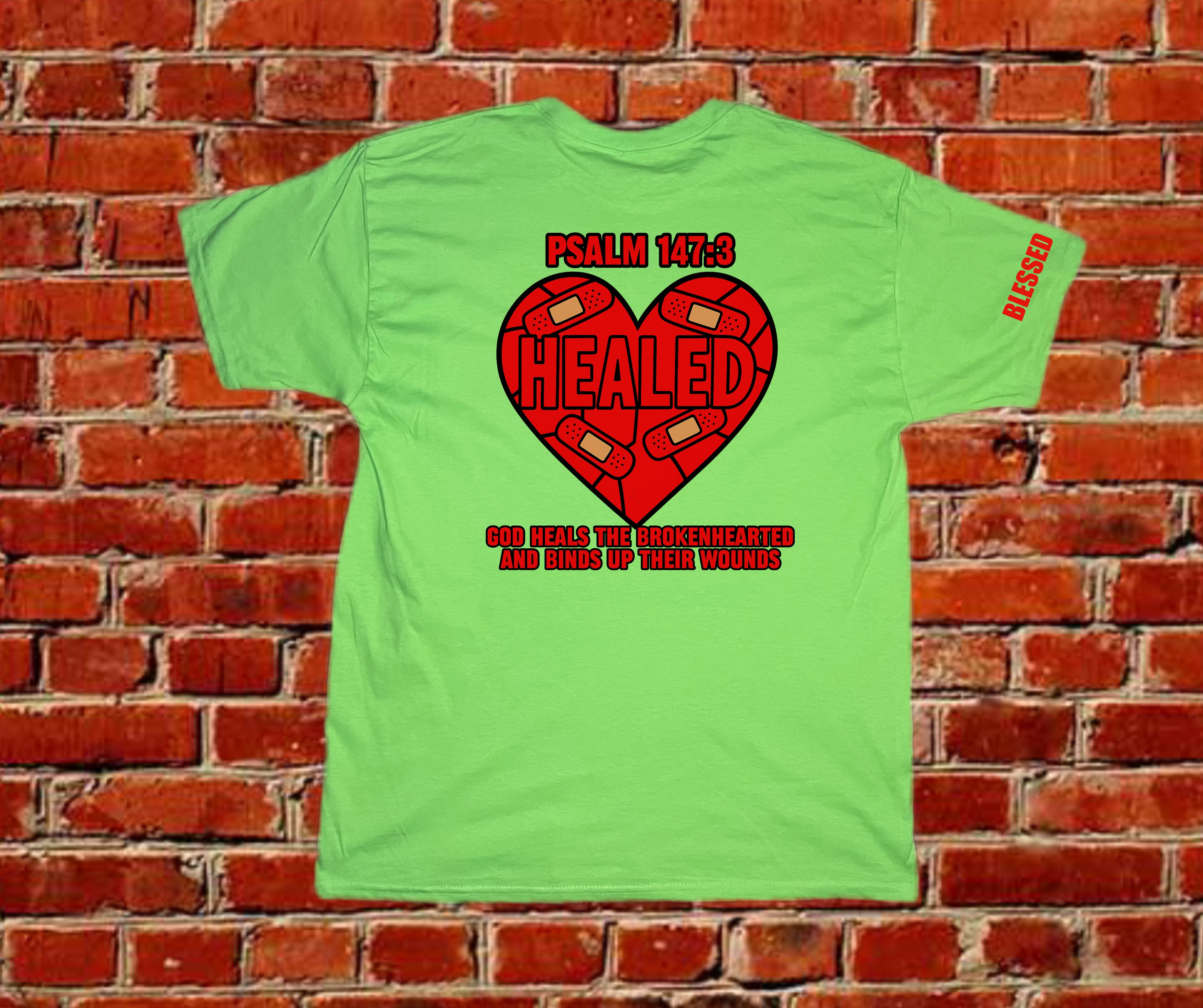 GOD HEALS THE BROKEN HEARTED