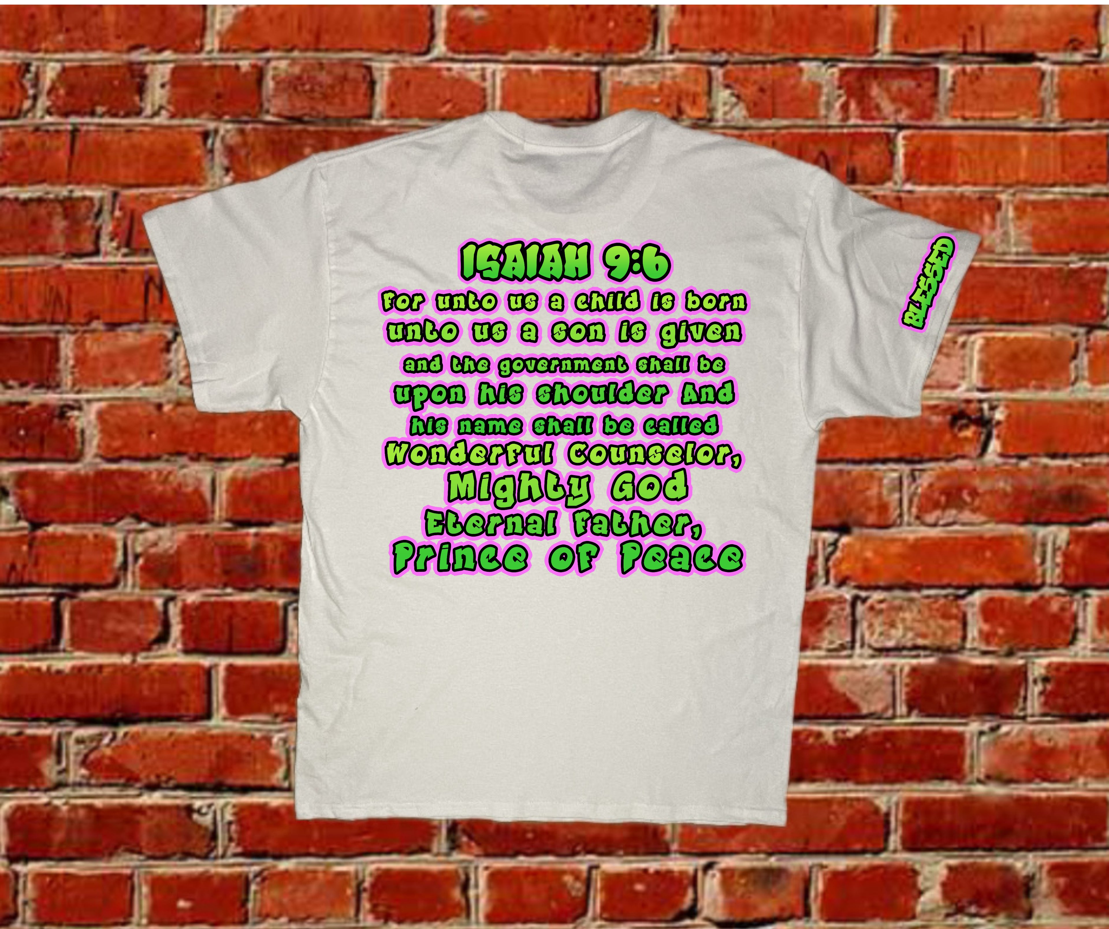 The Peace Prince of Nazareth Tee – Isaiah 9:6