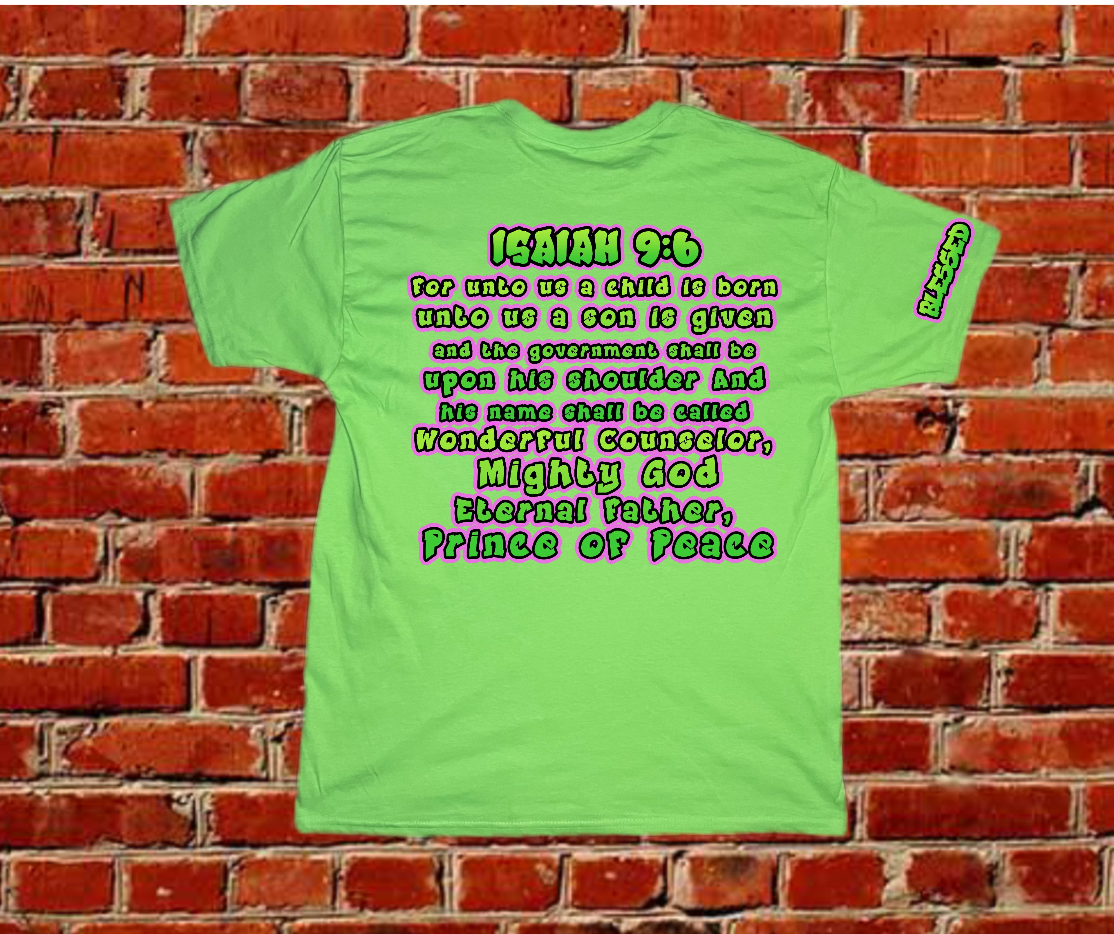 The Peace Prince of Nazareth Tee – Isaiah 9:6