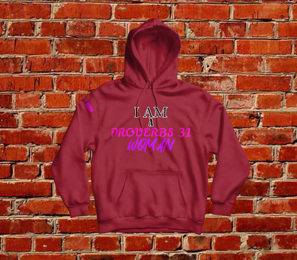 Hoodie Antique Cherry Red
