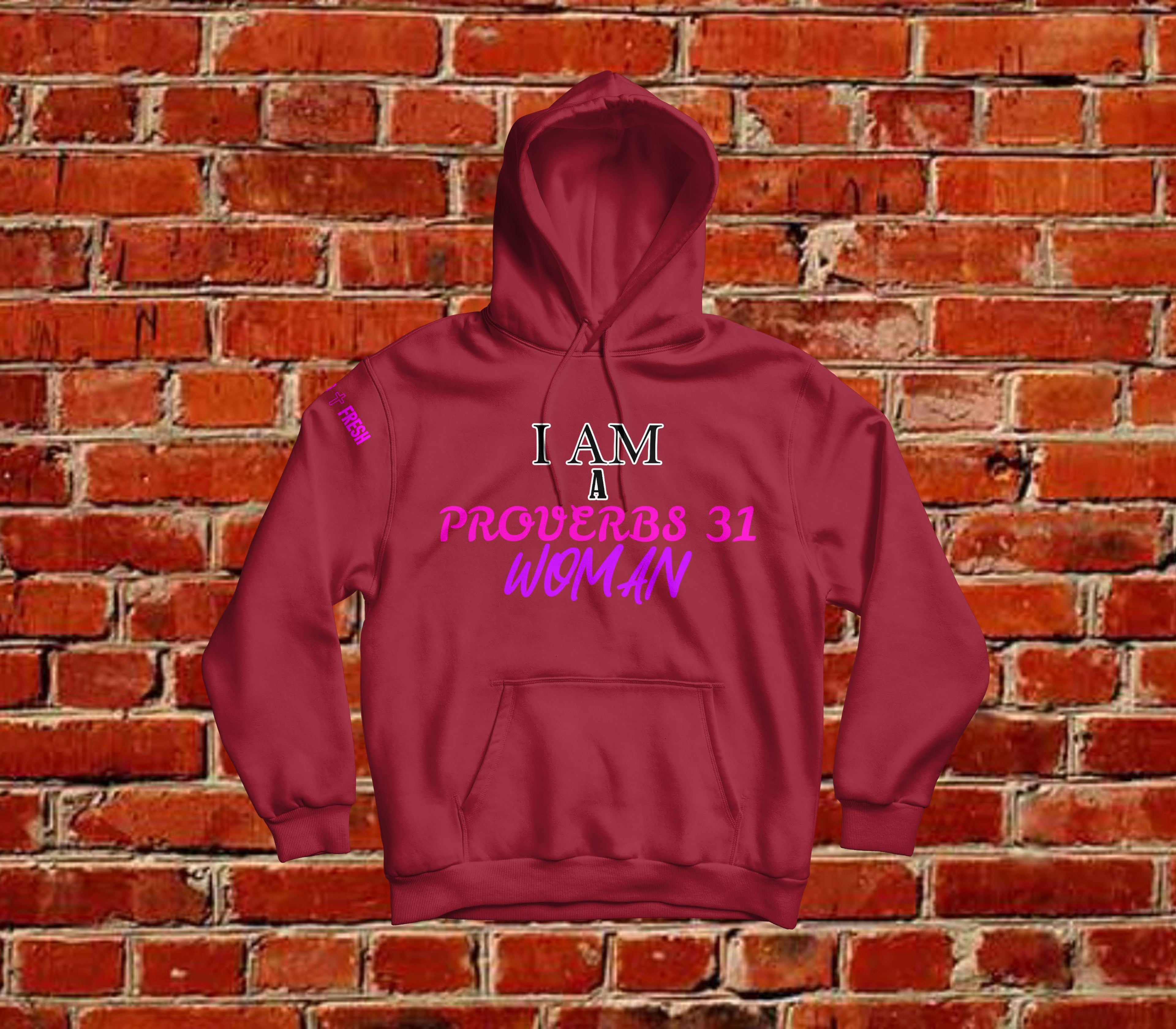 Hoodie Antique Cherry Red