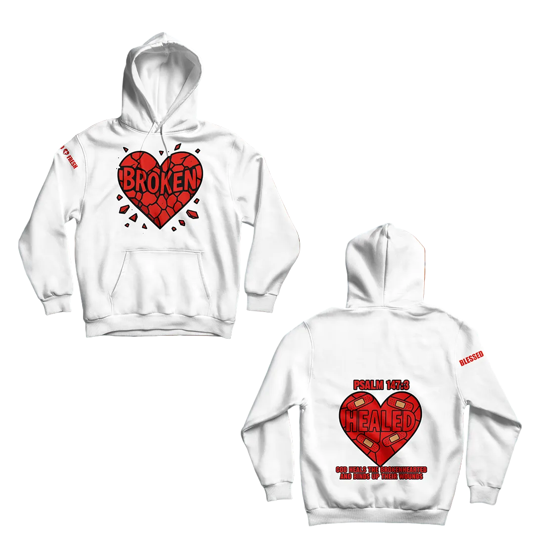 GOD HEALS THE BROKEN HEARTED